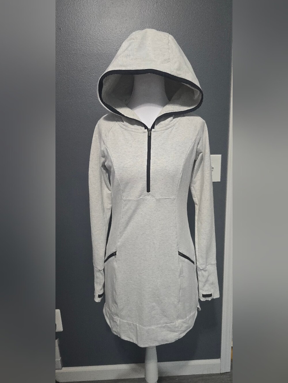 Athleta Pullover Hoodie Dress